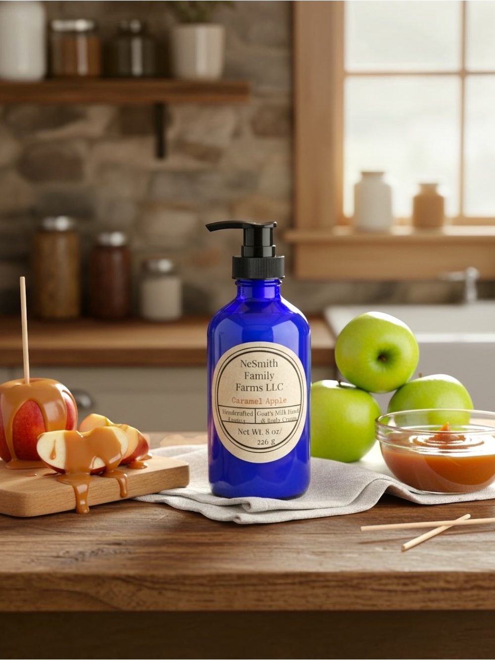 Triple Butter Goat’s Milk Hand and Body Cream in Caramel Apple